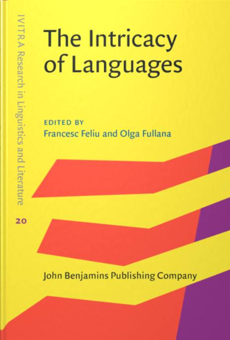 Imagen de portada del libro The intricacy of languages