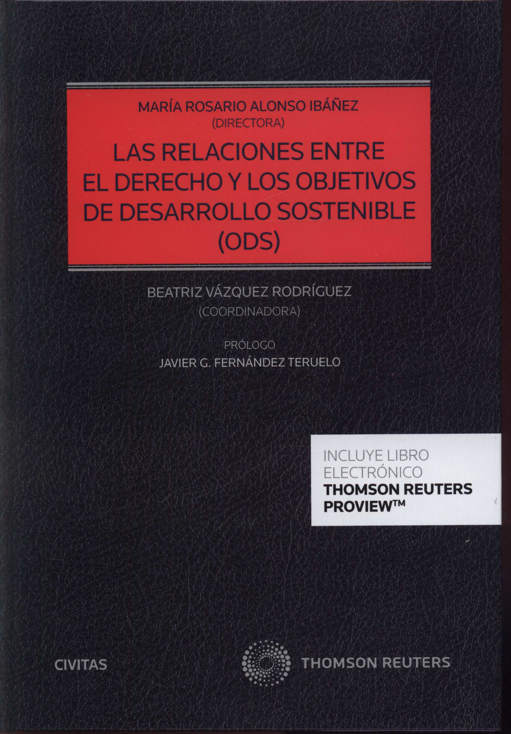 Imagen de portada del libro Las relaciones entre el derecho y los objetivos de desarrollo sostenible (ODS)