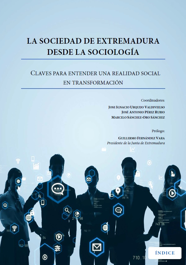 Imagen de portada del libro La sociedad de Extremadura desde la sociología
