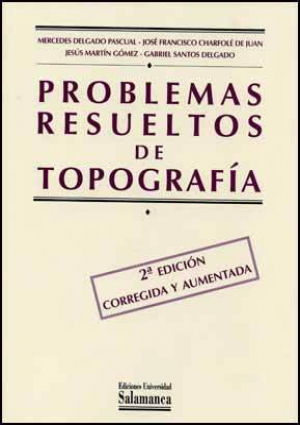 Imagen de portada del libro Problemas resueltos de topografía