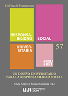 Imagen de portada del libro Un diseño universitario para la responsabilidad social