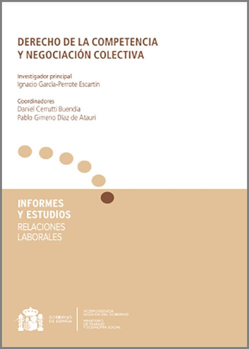 Imagen de portada del libro Derecho de la competencia y negociación colectiva