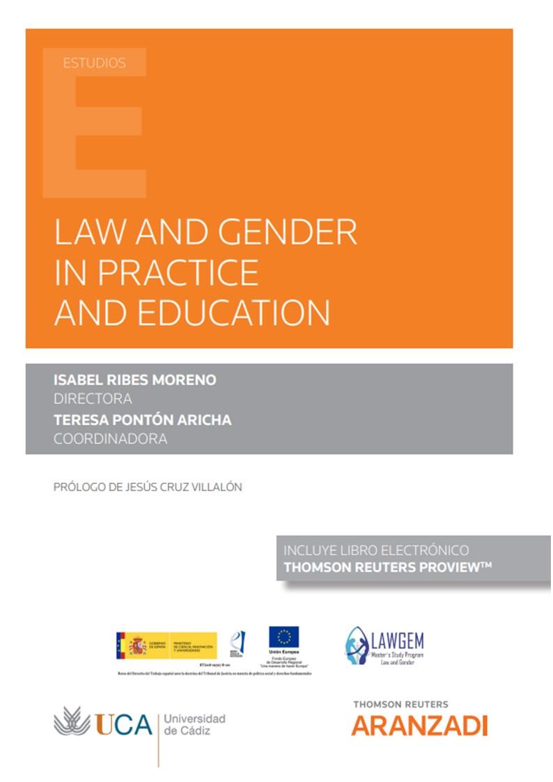 Imagen de portada del libro Law and gender in practice and education
