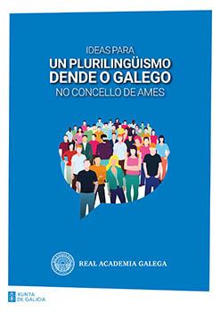 Imagen de portada del libro Ideas para un plurilingüismo dende o galego no Concello de Ames