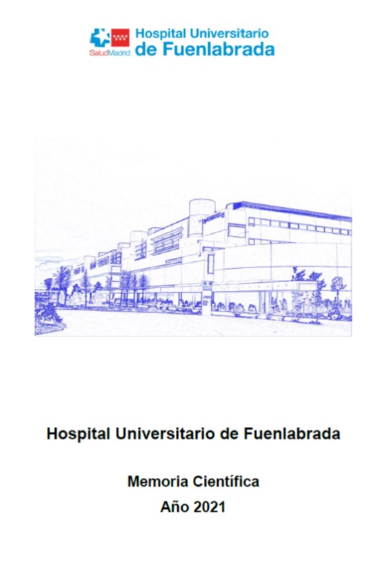 Imagen de portada del libro Hospital Universitario de Fuenlabrada. Memoria Científica