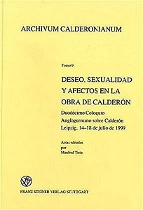 Imagen de portada del libro Deseo, sexualidad y afectos en la obra de Calderón