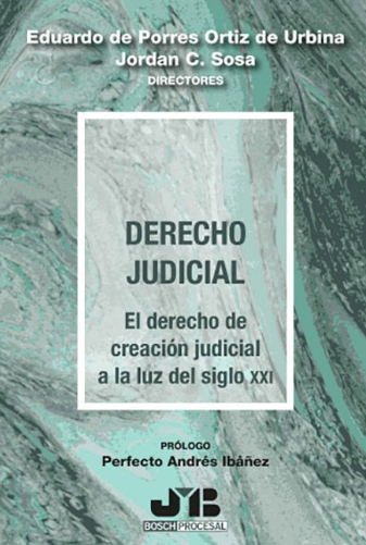 Imagen de portada del libro Derecho judicial