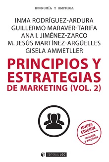Imagen de portada del libro Principios y estrategias de marketing