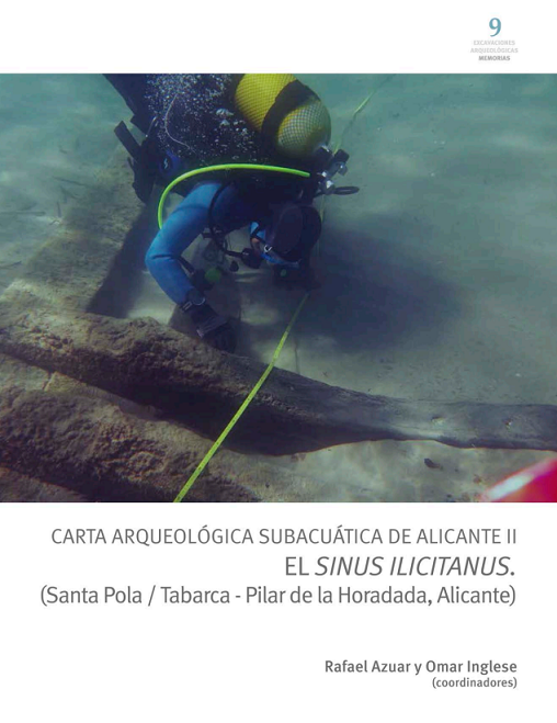 Imagen de portada del libro Carta arqueológica subacuática de Alicante II