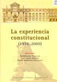 Imagen de portada del libro La experiencia constitucional : (1978-2000)