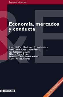 Imagen de portada del libro Economía, mercados y conducta