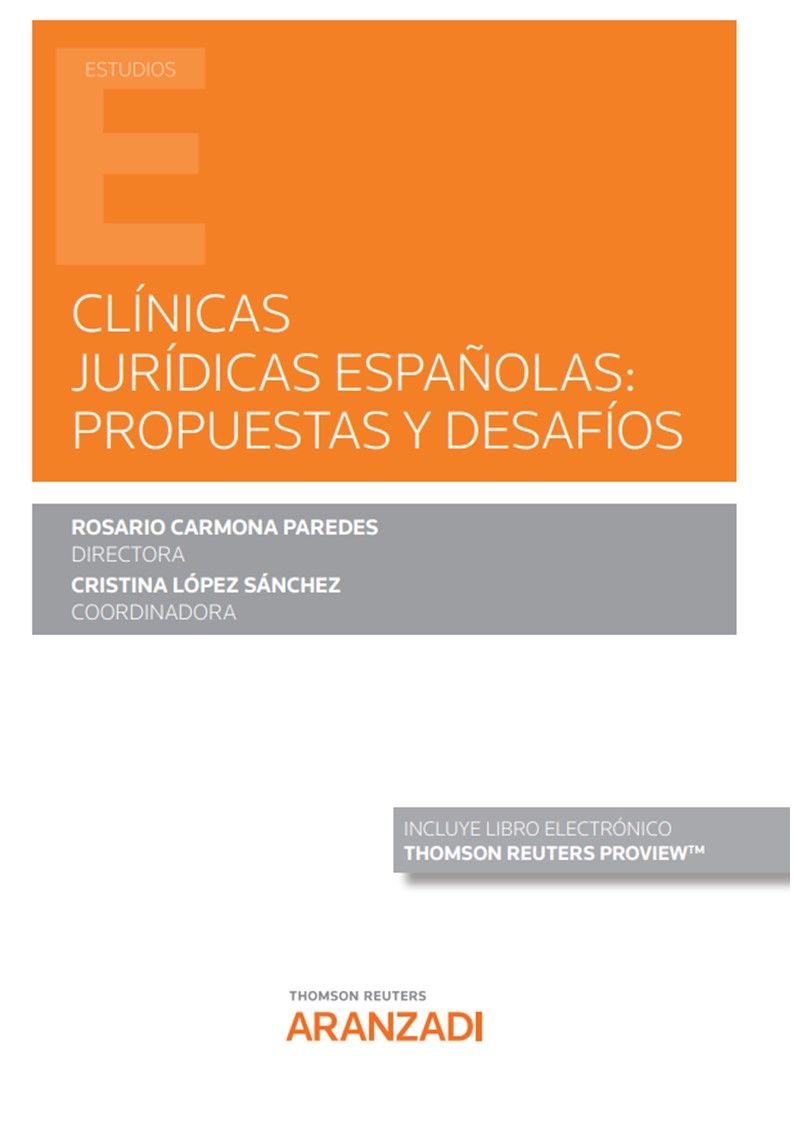 Imagen de portada del libro Clínicas jurídicas españolas