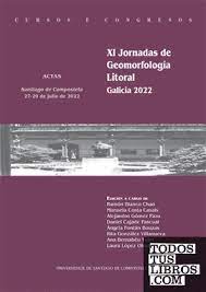 Imagen de portada del libro XI Jornadas de Geomorfología Litoral. Galicia 2022
