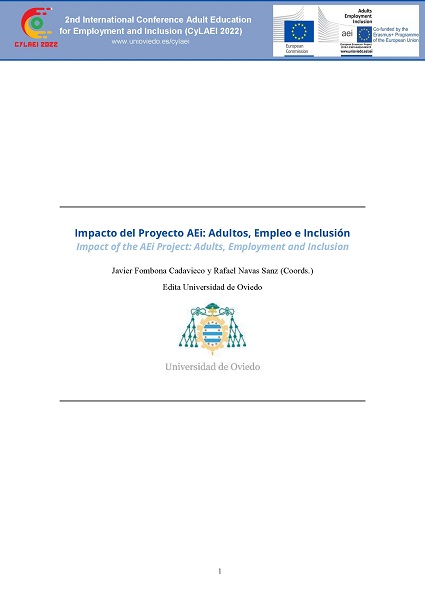 Imagen de portada del libro Impacto del proyecto AEi: adultos, empleo e inclusión