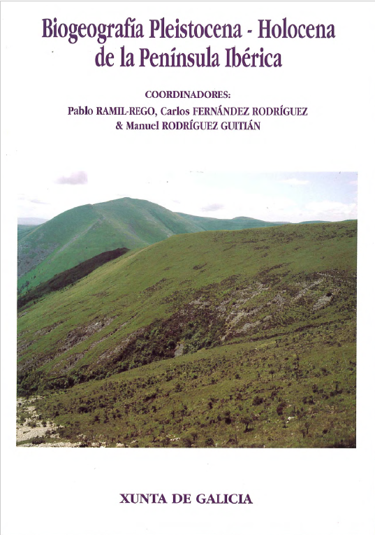Imagen de portada del libro Biogeografía Pleistocena-Holocena de la Península Ibérica