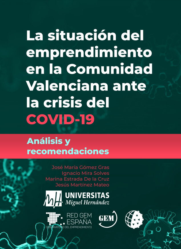 Imagen de portada del libro La situación del emprendimiento en la Comunidad Valenciana ante la crisis del COVID-19
