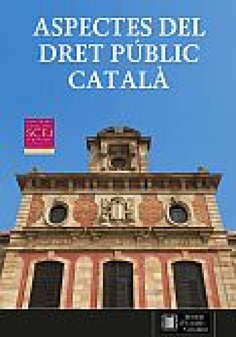 Imagen de portada del libro Aspectes del dret públic català