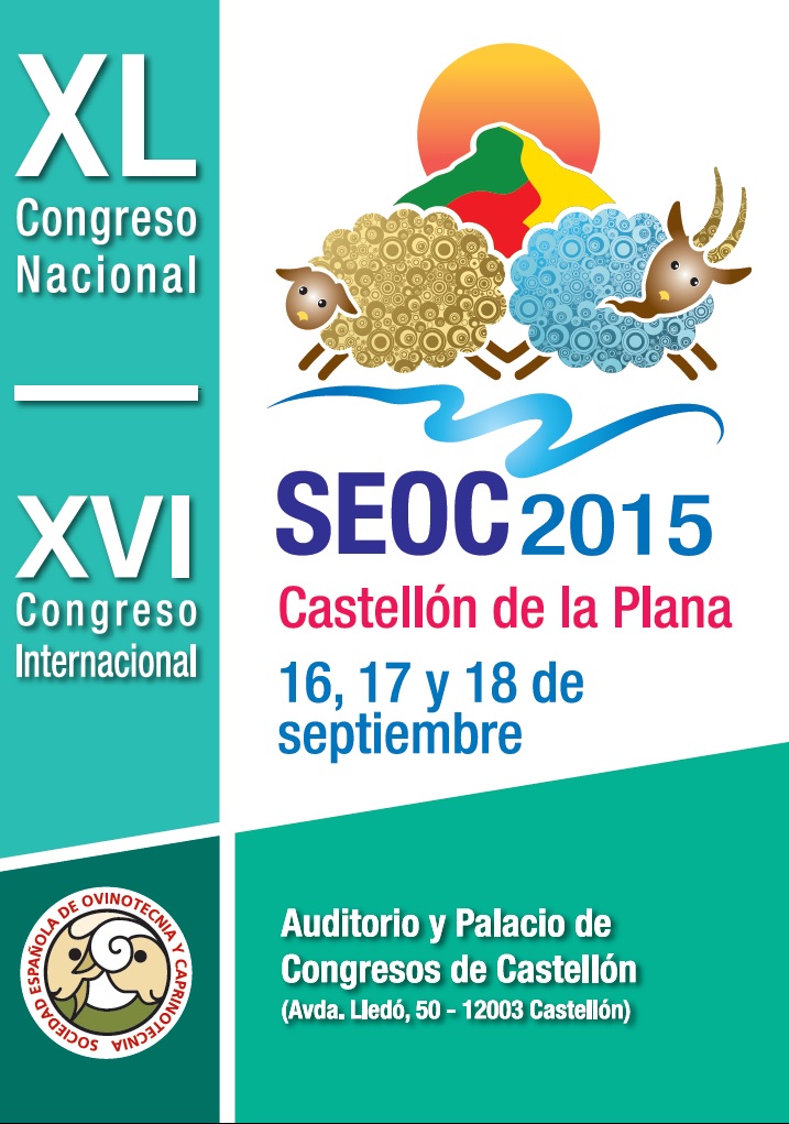 Imagen de portada del libro Xl Congreso Nacional de la Sociedad Española de Ovinotecnia y Caprinotecnia (SEOC) XVL Congreso Internacional