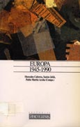 Imagen de portada del libro Europa, 1945-1990