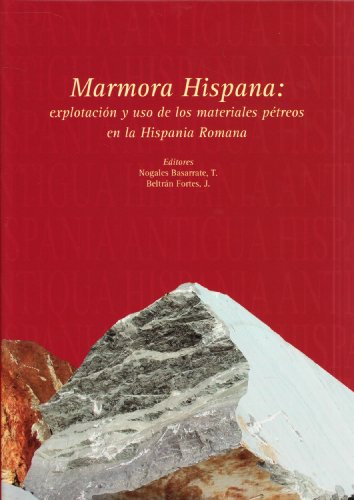 Imagen de portada del libro "Marmora Hispana"