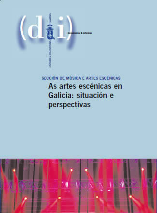 Imagen de portada del libro As artes escénicas en Galicia