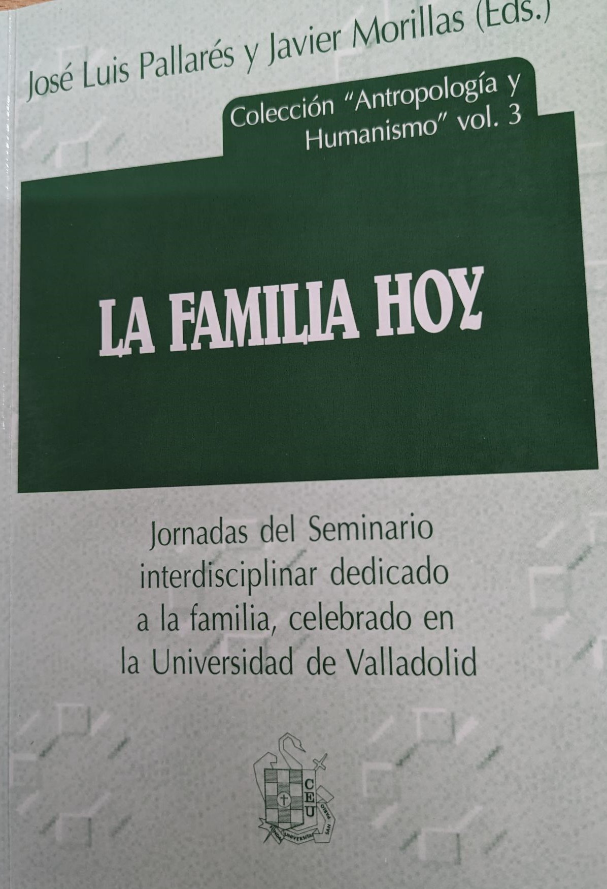 Imagen de portada del libro La familia hoy