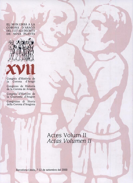 Imagen de portada del libro El món urbà a la Corona d'Aragó del 1137 als decrets de Nova Planta