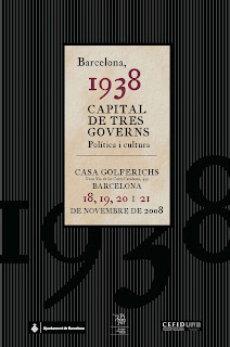 Imagen de portada del libro Barcelona, 1938 capital de tres governs