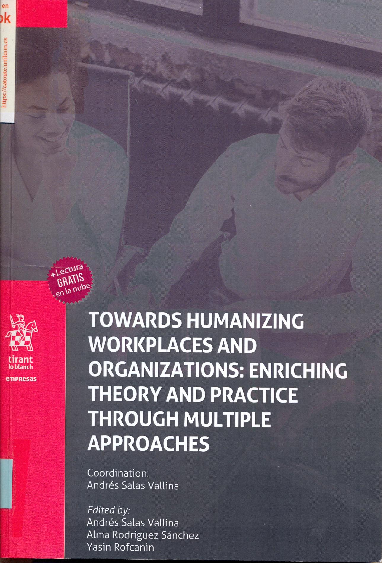 Imagen de portada del libro Towards humanizing workplaces and organizations