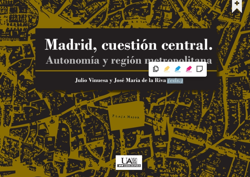 Imagen de portada del libro Madrid, cuestión central