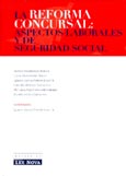 Imagen de portada del libro La reforma concursal : aspectos laborales y de seguridad social