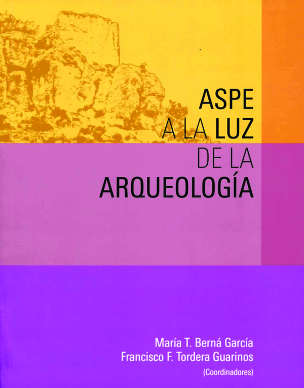 Imagen de portada del libro Aspe a la luz de la arqueología
