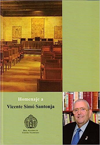 Imagen de portada del libro Homenaje a Vicente Simó Santonja