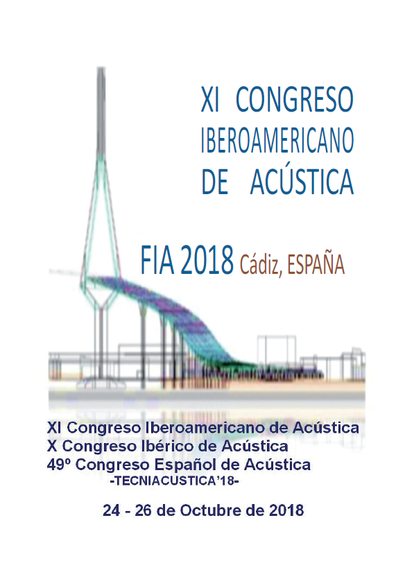 Imagen de portada del libro FIA 2018 XI Congreso Iberoamericano de Acústica-Tecniacústica