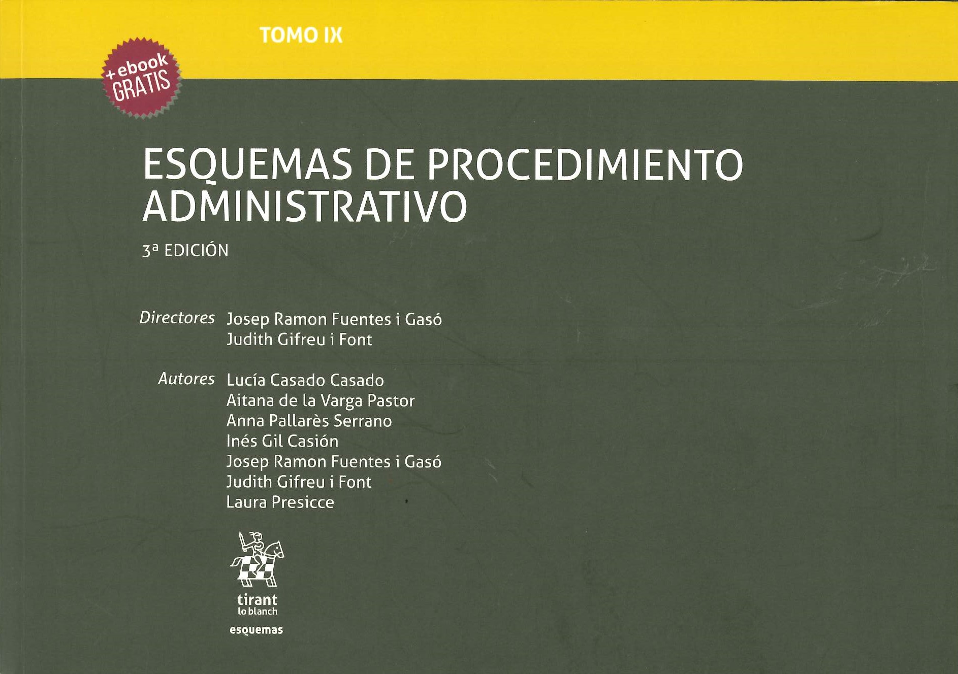 Imagen de portada del libro Esquemas de procedimiento administrativo