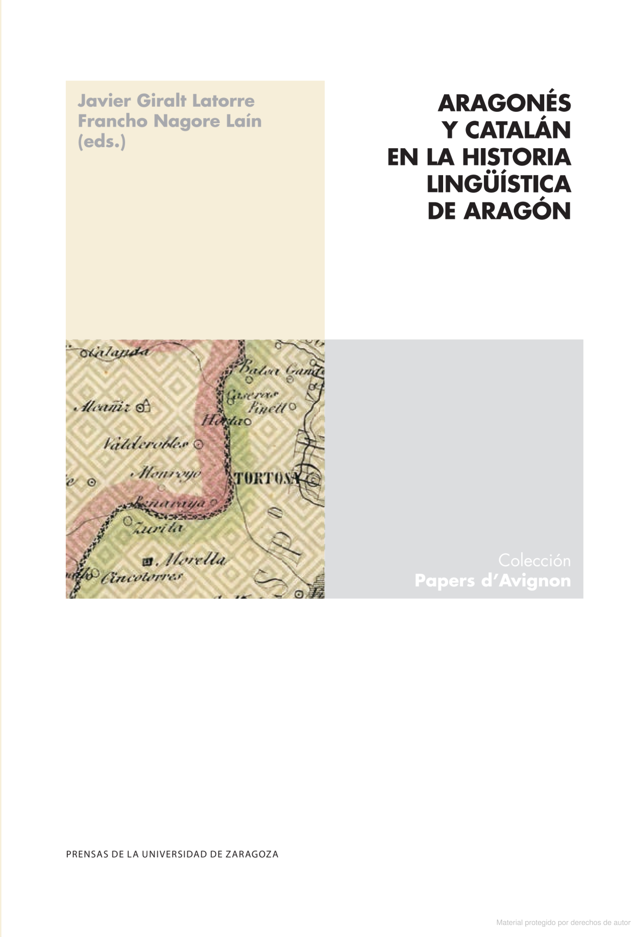 Imagen de portada del libro Aragonés y catalán en la historia lingüística de Aragón