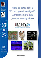 Imagen de portada del libro Libro de actas del 11º Workshop en Investigación Agroalimentaria para jóvenes investigadores. WIA.22