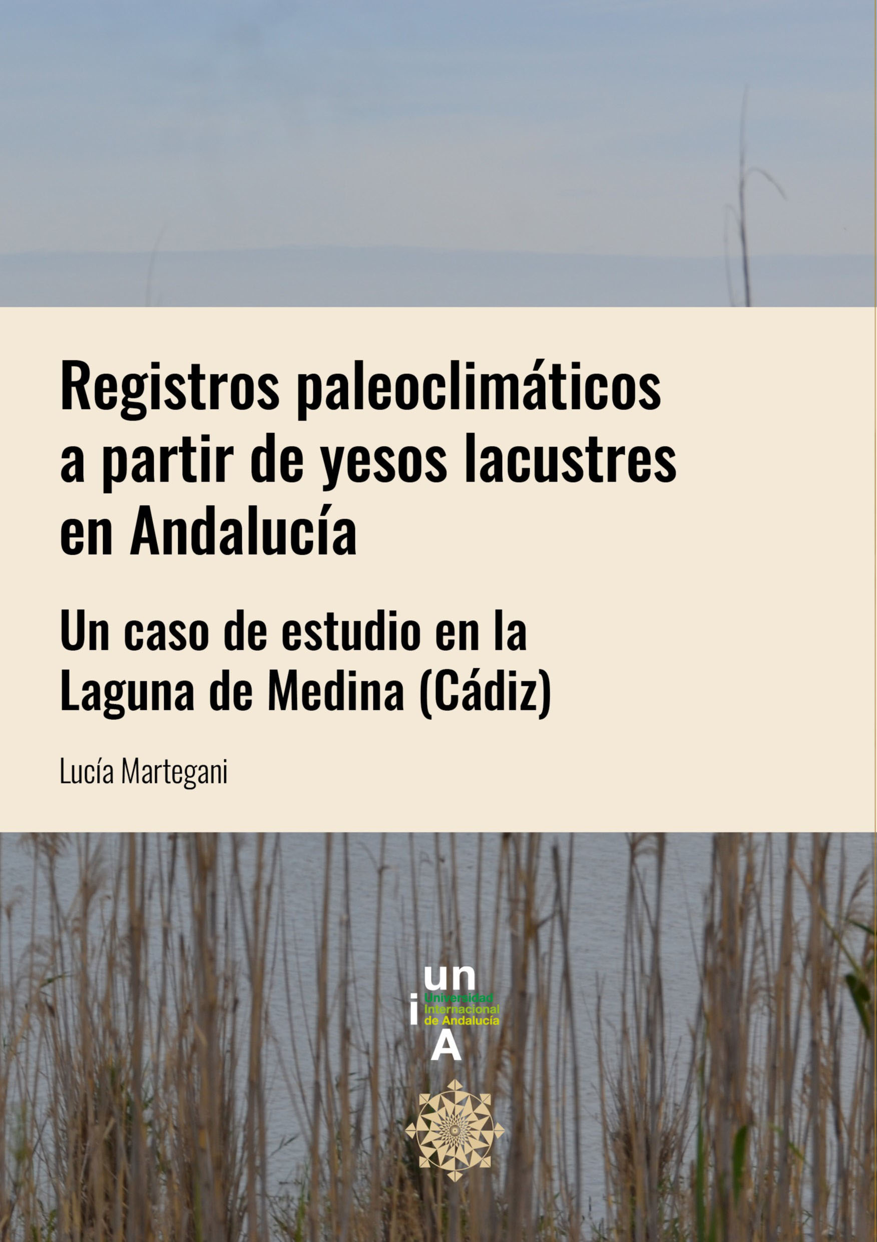 Imagen de portada del libro Registros paleoclimáticos a partir de yesos lacustres en Andalucía