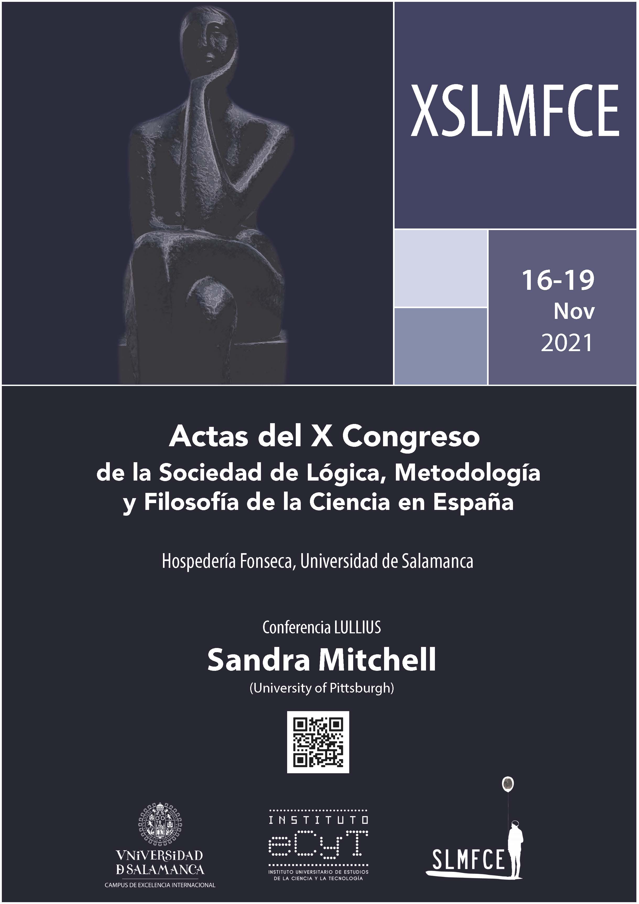 Imagen de portada del libro Actas del X Congreso de la Sociedad de Lógica, Metodología y Filosofía de la Ciencia en España