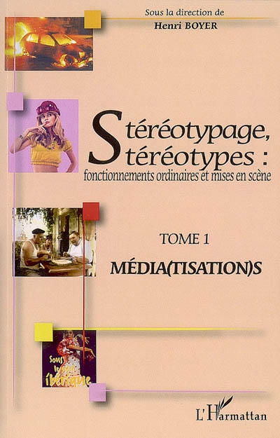 Imagen de portada del libro Stéréotypage, stéréotypes