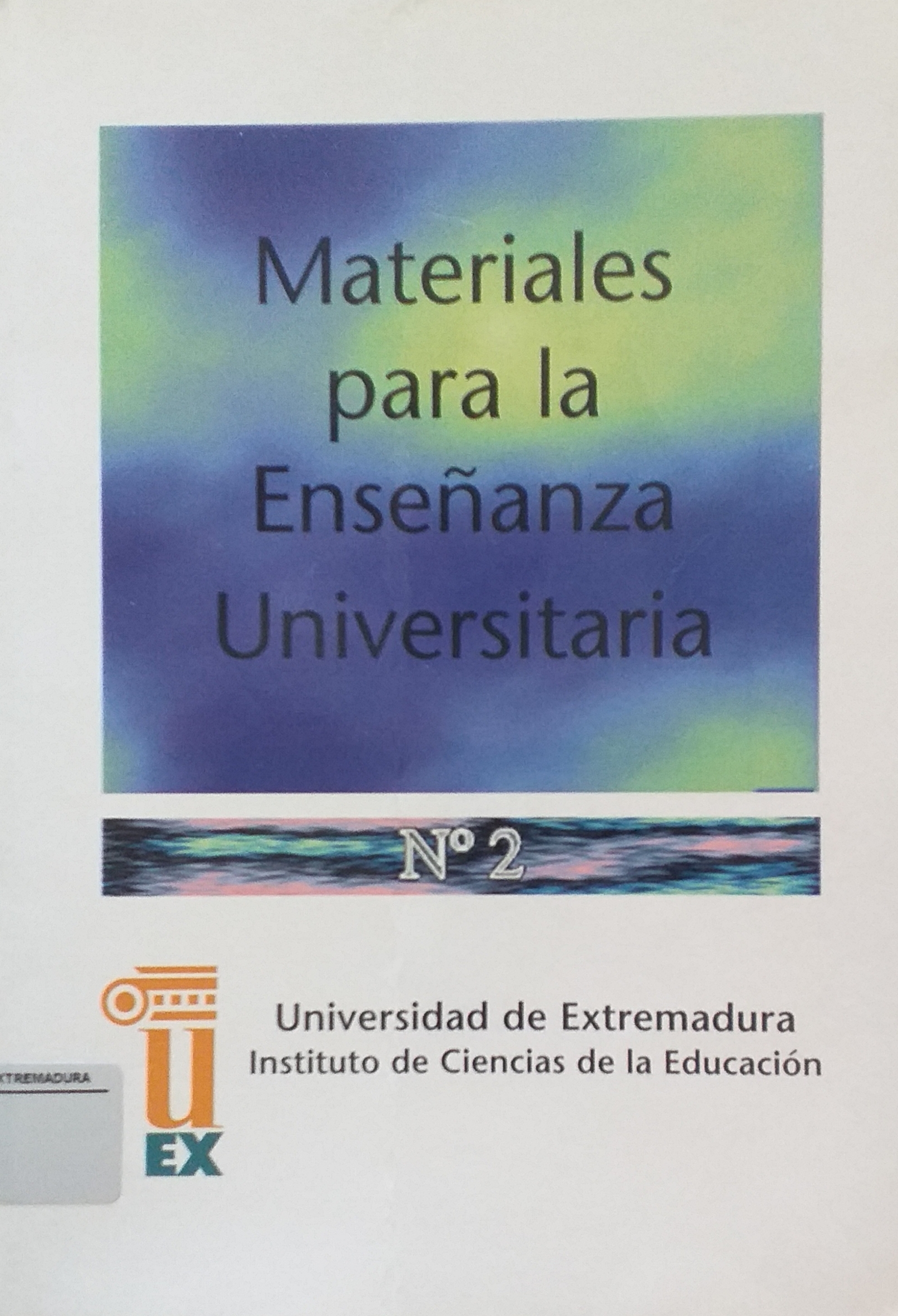 Imagen de portada del libro Materiales para la enseñanza universitaria