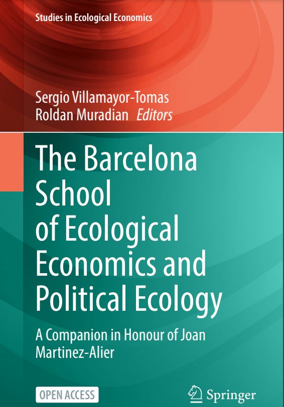 Imagen de portada del libro The Barcelona School of Ecological Economics and Political Ecology