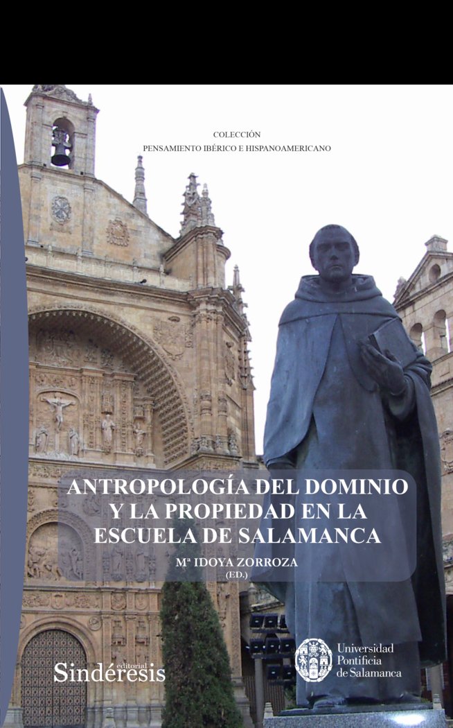 Imagen de portada del libro Antropología del dominio y la propiedad en la escuela de Salamanca