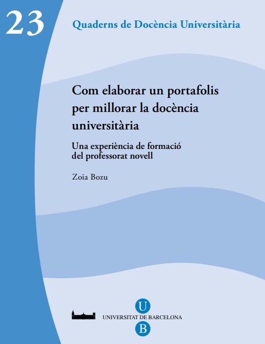 Imagen de portada del libro Com elaborar un portafolis per millorar la docència universitària