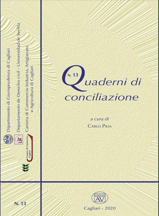 Imagen de portada del libro Quaderni de conciliazione N. 13