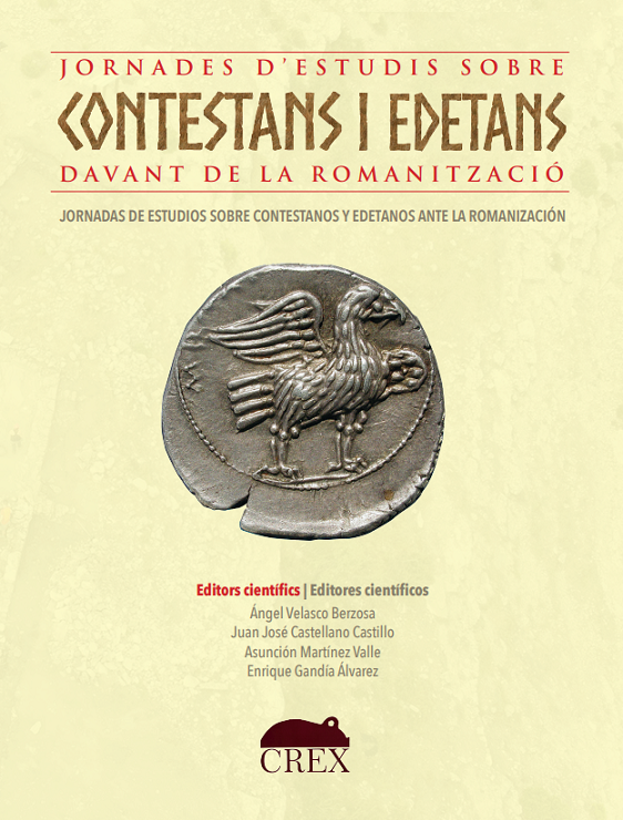 Imagen de portada del libro Jornades d’estudis sobre contestans i edetans davant de la romanització