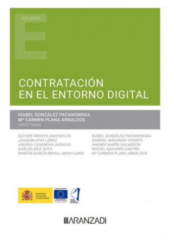 Imagen de portada del libro Contratación en el entorno digital