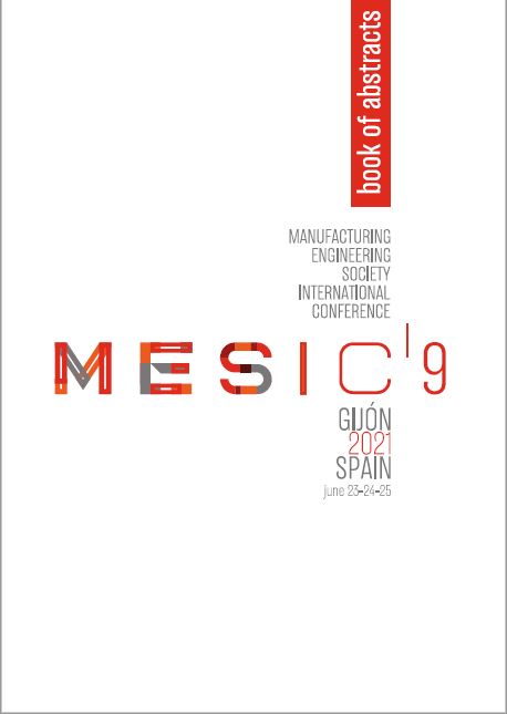 Imagen de portada del libro Manufacturing Engineering Society International Conference, MESIC 9