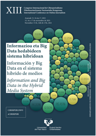 Imagen de portada del libro Informazioa eta Big Data hedabideen sistema hibridoan