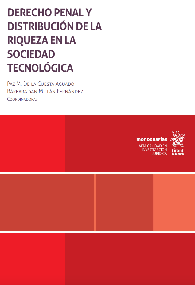Imagen de portada del libro Derecho penal y distribución de la riqueza en la sociedad tecnológica